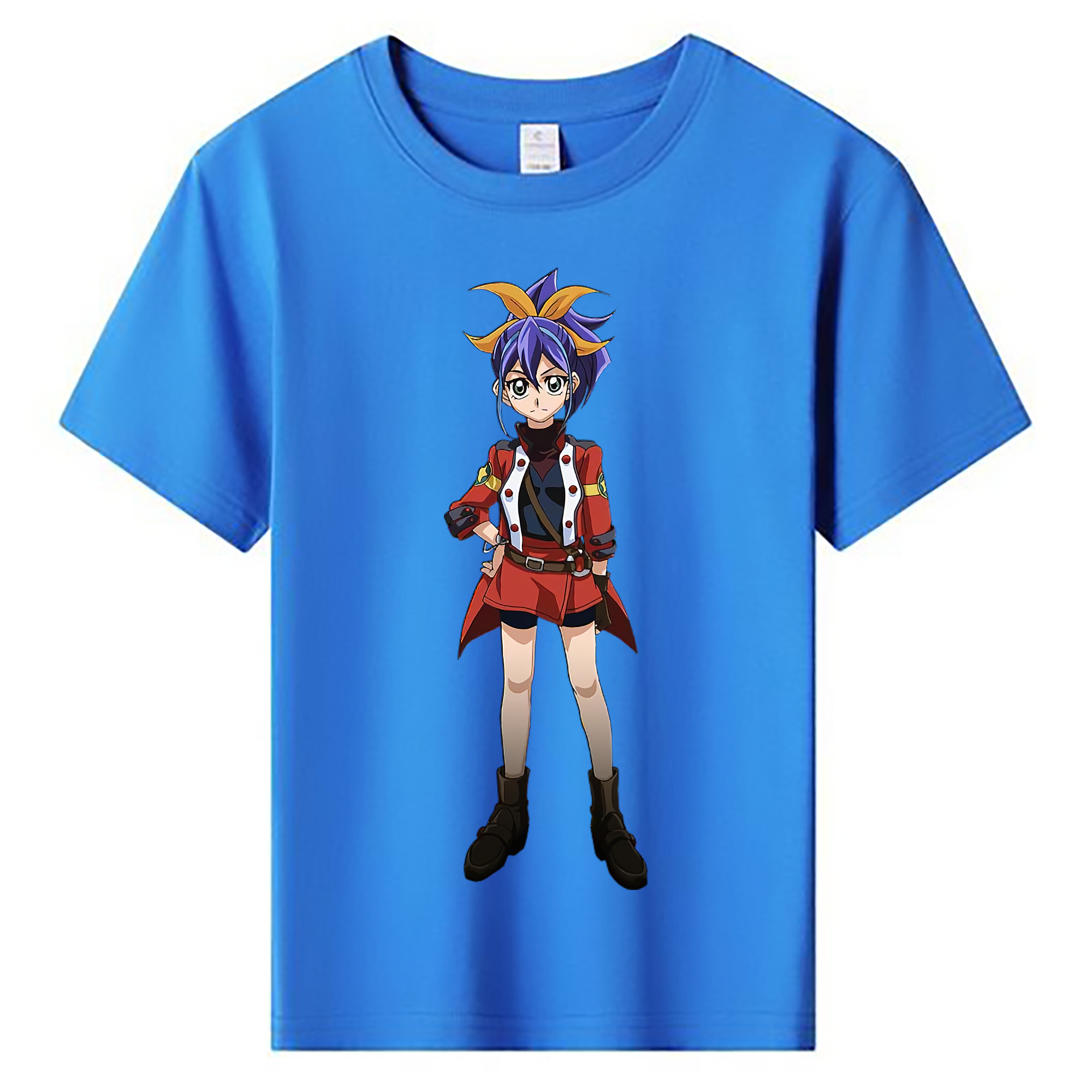 （画像用） 遊☆戯☆王 Yu-Gi-Oh! 綿100％キッズTシャツ（フロントプリント）